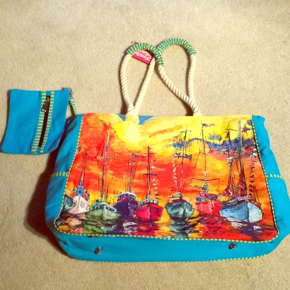 leoma lovegrove Handbags - Leoma Lovegrove Beach Tote